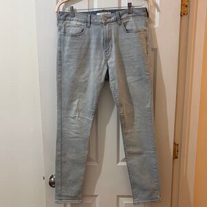 PacSun Light Gray Skinny Jeans for Men